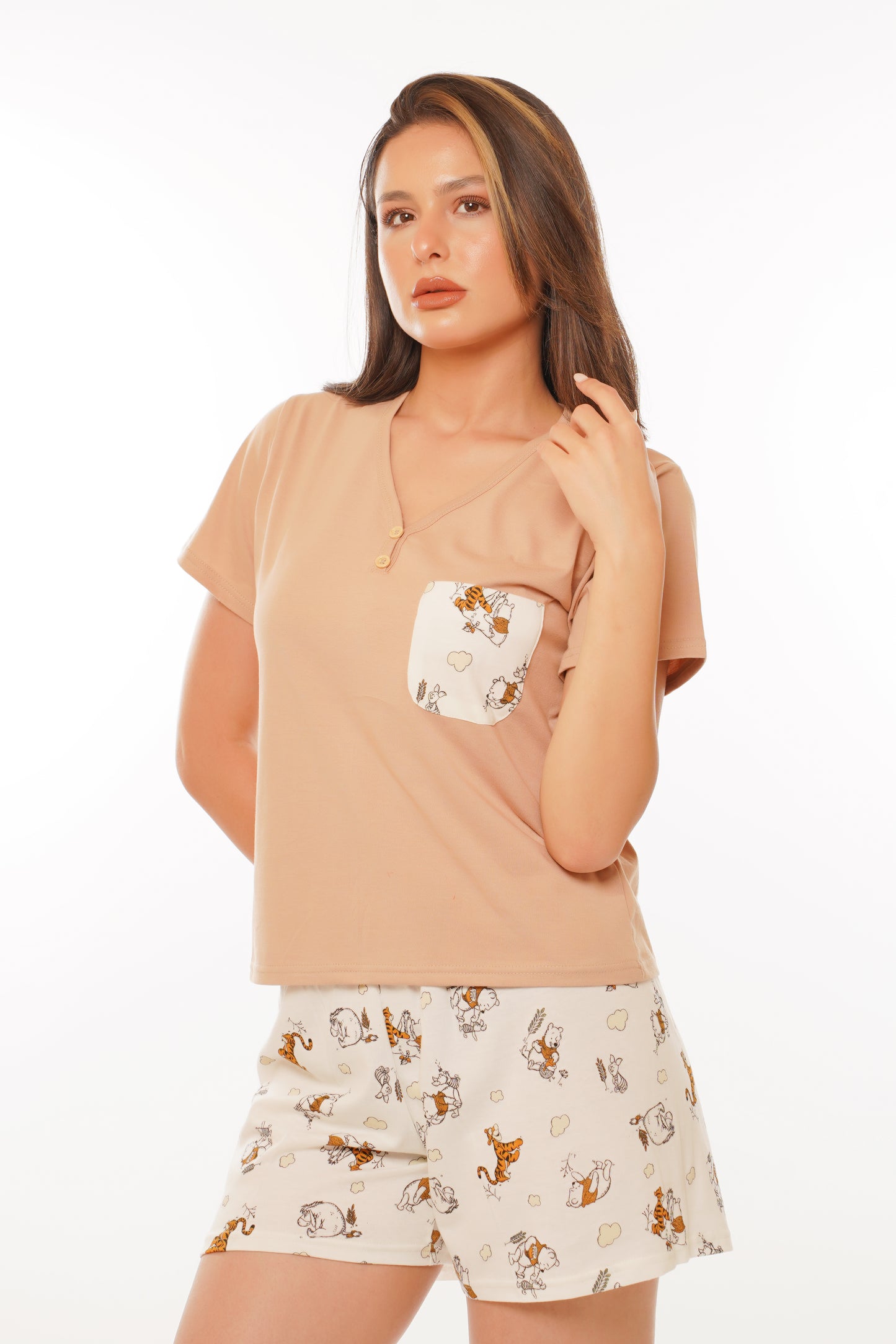 Ensemble short avec un tricot