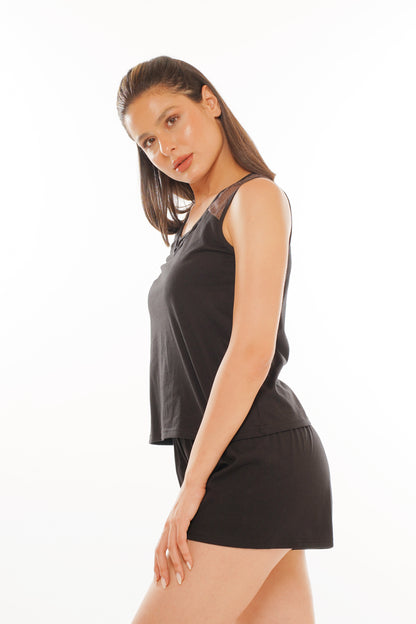 Ensemble Noir Dentelle Chic